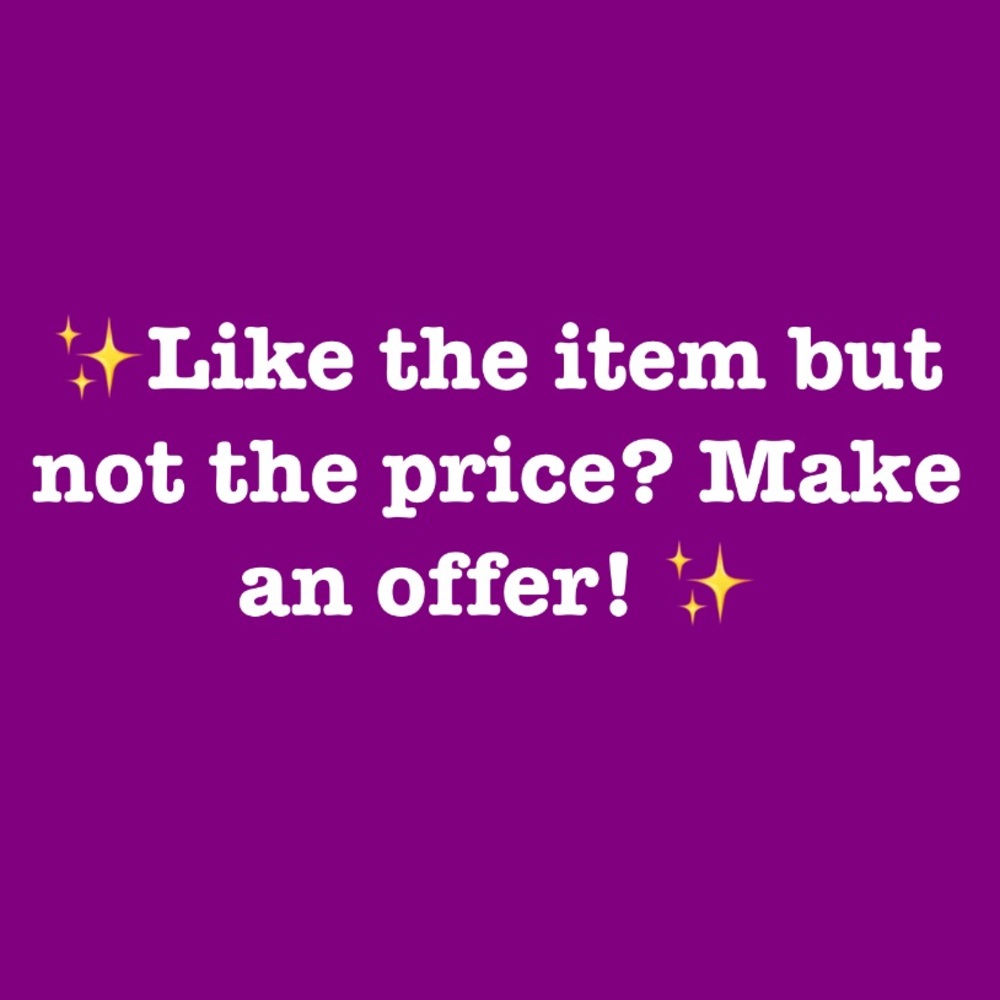 Make an offer! ✨😊